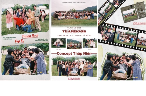 Thumbnail - Concept thập niên Kỷ yếu Đà Nẵng GP Studio99