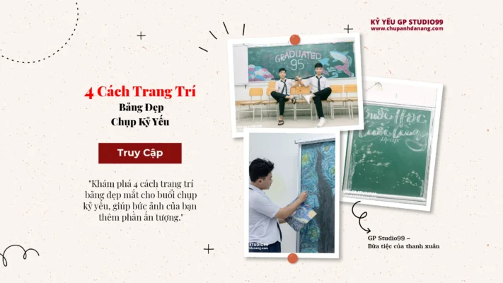 Trang trí bảng kỷ yếu Đà Nẵng