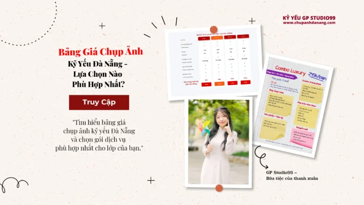 Bảng giá kỷ yếu Đà Nẵng GP Studio99