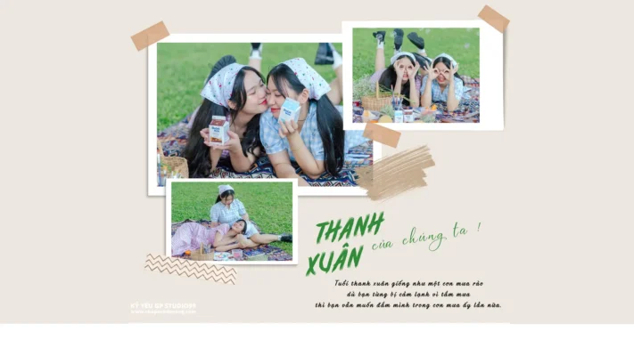 Concept Kỷ yếu Picnic - Kỷ yếu Đà Nẵng GP Studio99