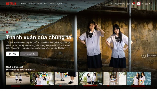 Thumbnail Concept Thanh xuân vườn trường - Kỷ yếu Đà Nẵng GP Studio99