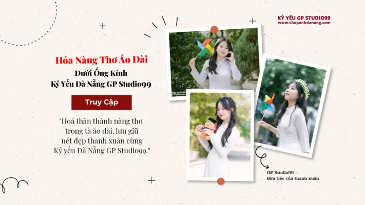 Nàng thơ áo dài dưới ống kính kỷ yếu