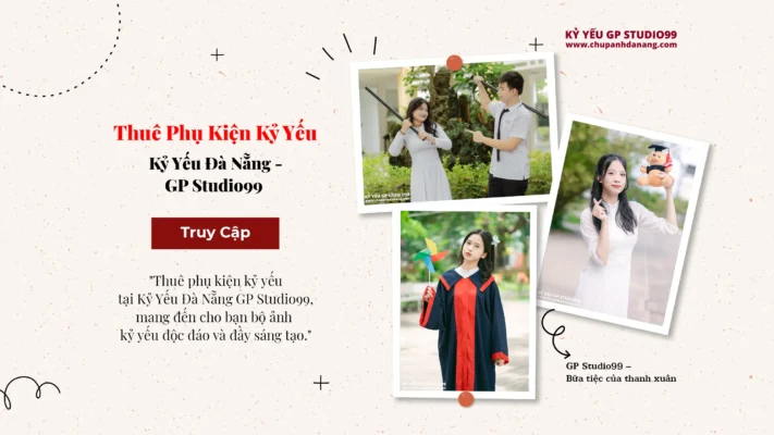 Thuê phụ kiện kỷ yếu Đà Nẵng GP Studio99