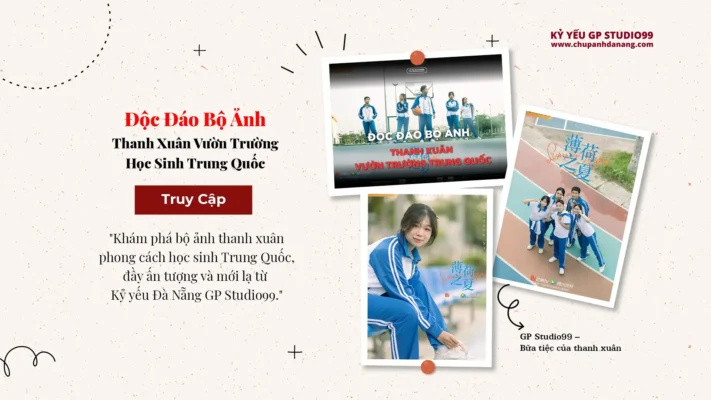 Bộ ảnh thanh xuân vườn trường Kỷ yếu GP Studio99